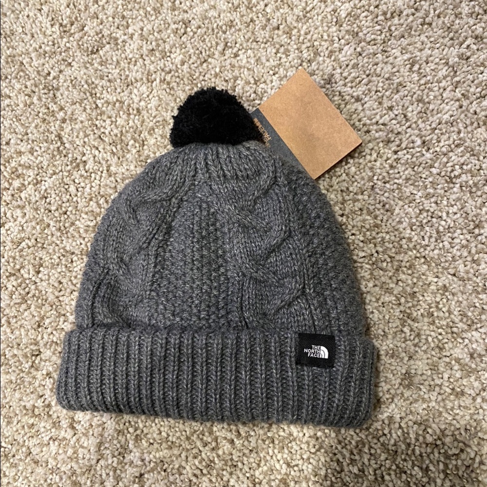 North face baby beanie NWT
